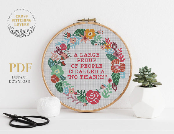 Funny Cross stitch pattern