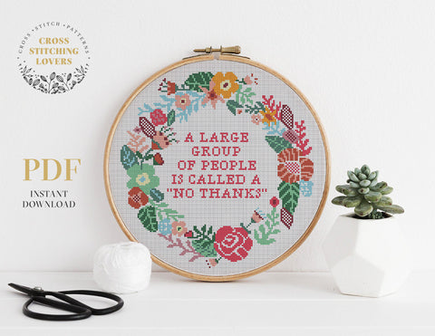 Funny Cross stitch pattern
