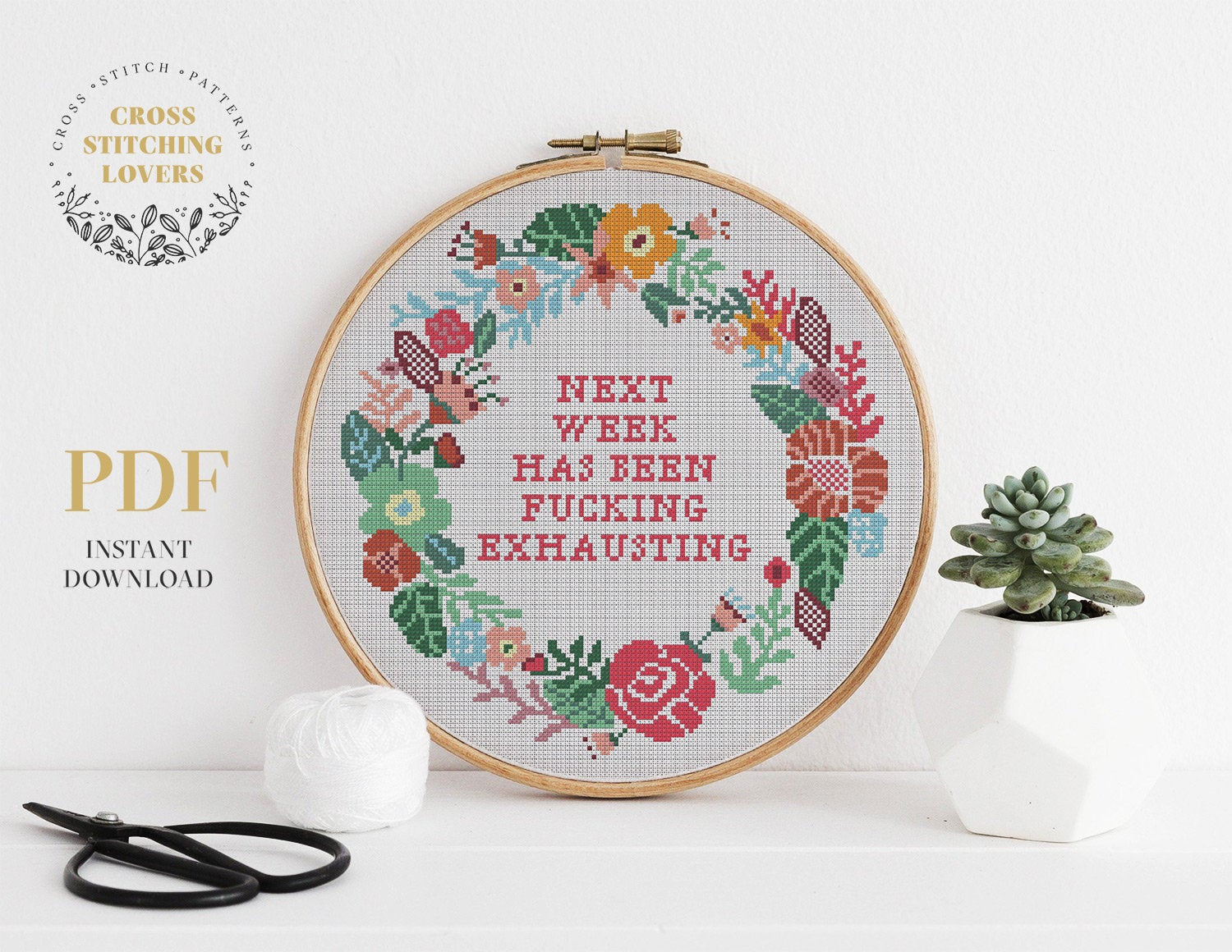 Subversive Cross stitch pattern