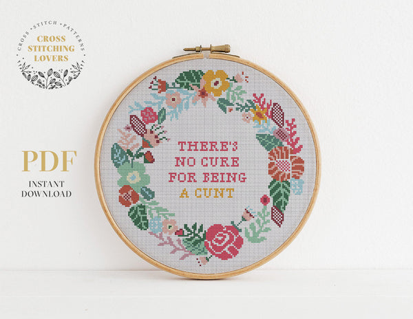 Funny Cross stitch pattern
