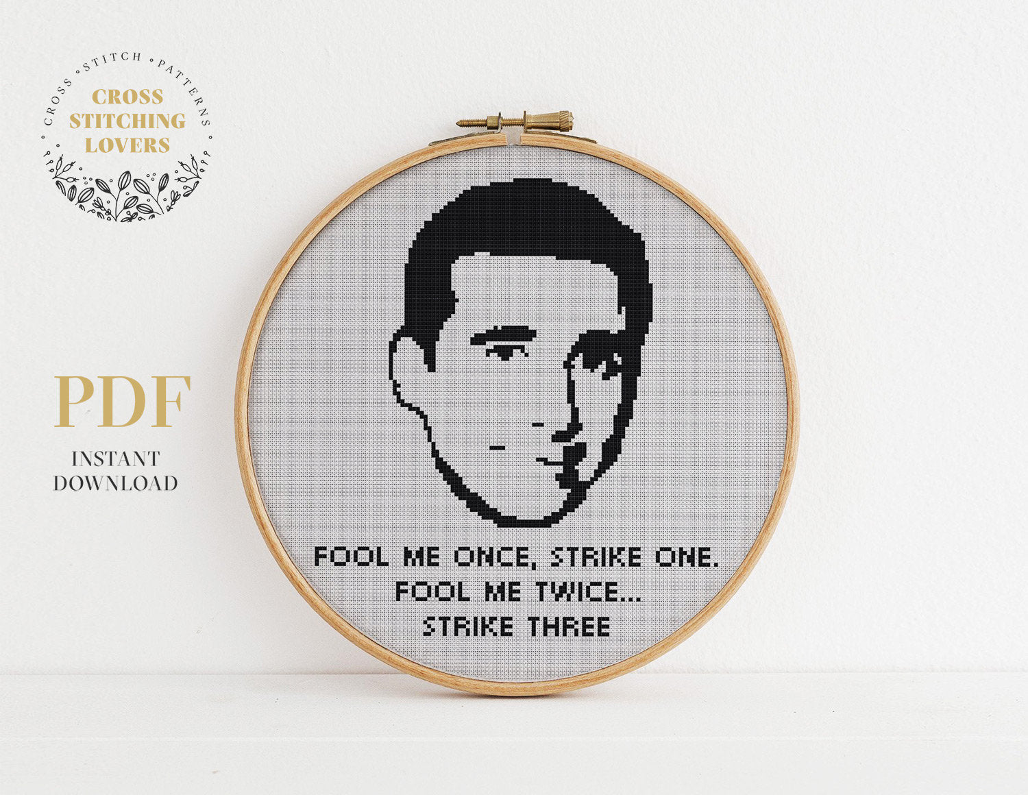 The Office, Michael Scott funny quote - Cross stitch pattern