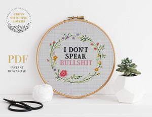 Funny Cross stitch pattern