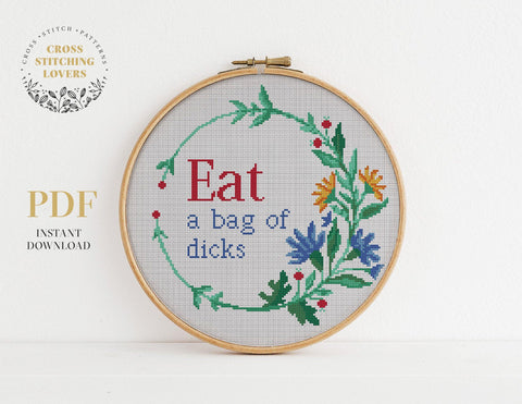 Funny Cross stitch pattern