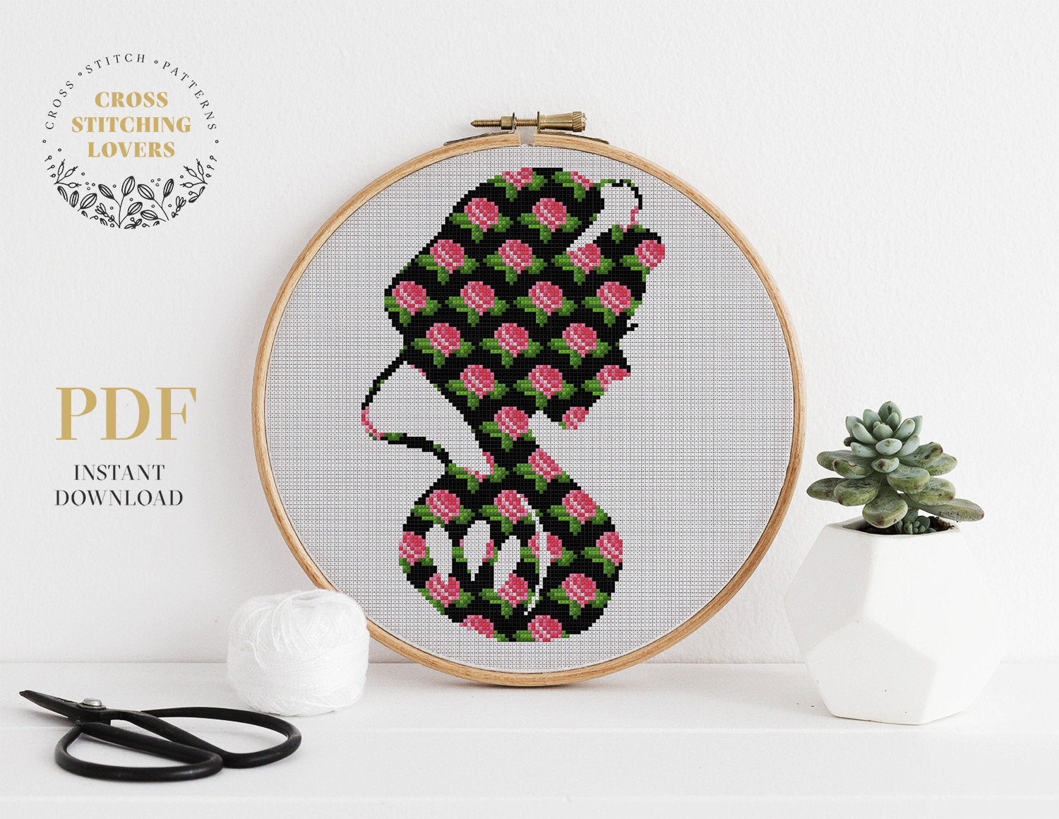 Snow White - Cross stitch pattern