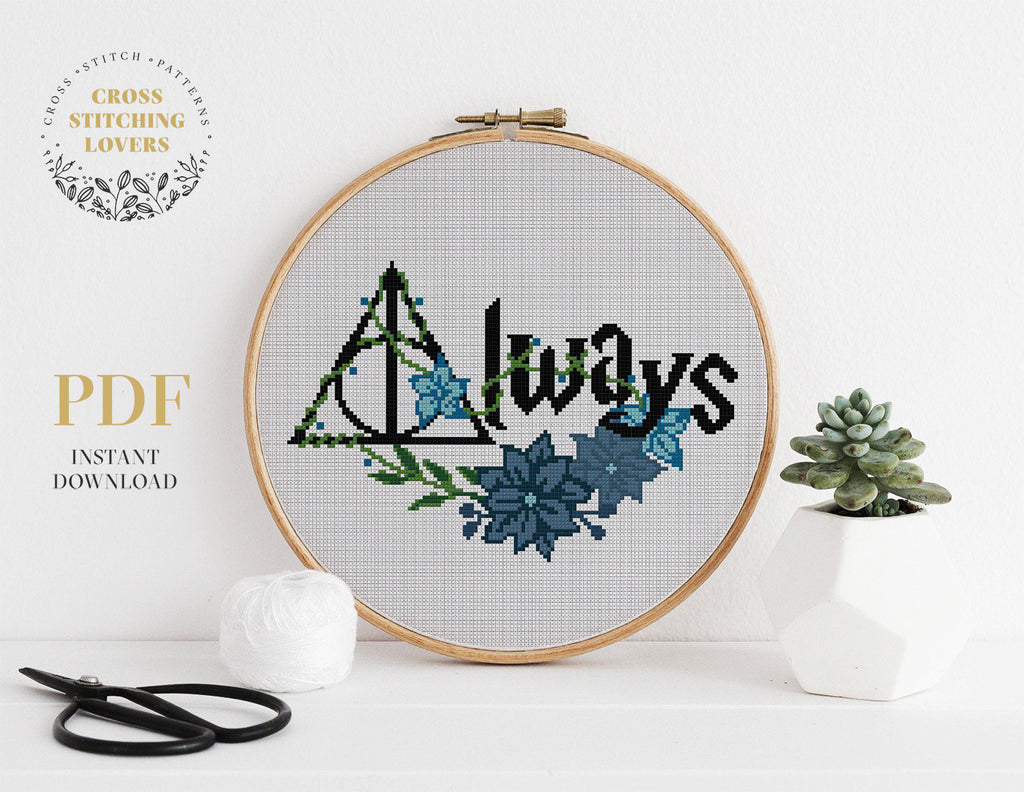 Always Harry Potter Cross Stitch 