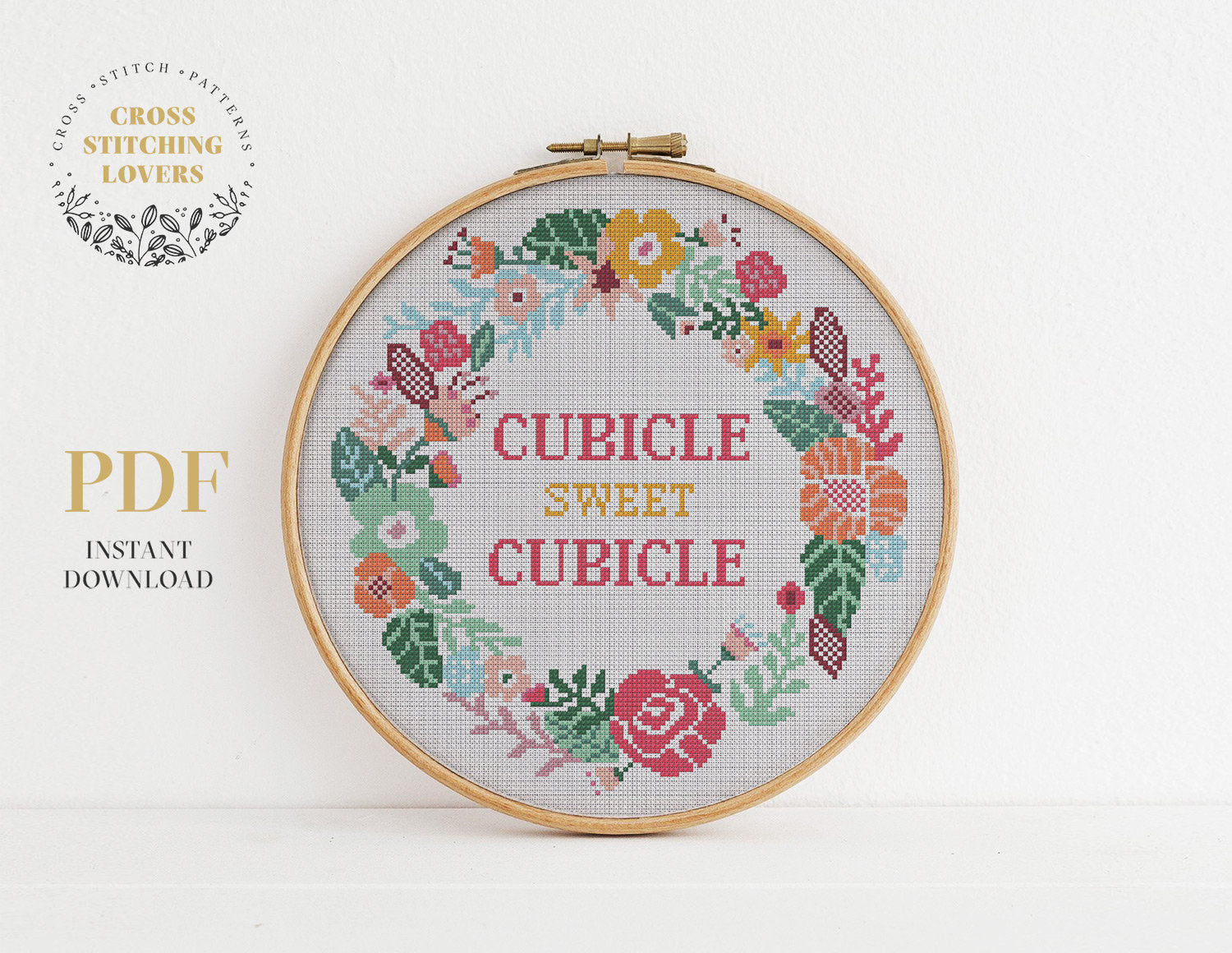 Sweet cubicle - Cross stitch pattern