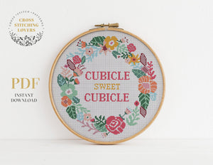 Sweet cubicle - Cross stitch pattern
