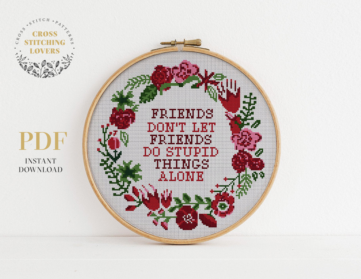 Funny Cross stitch pattern