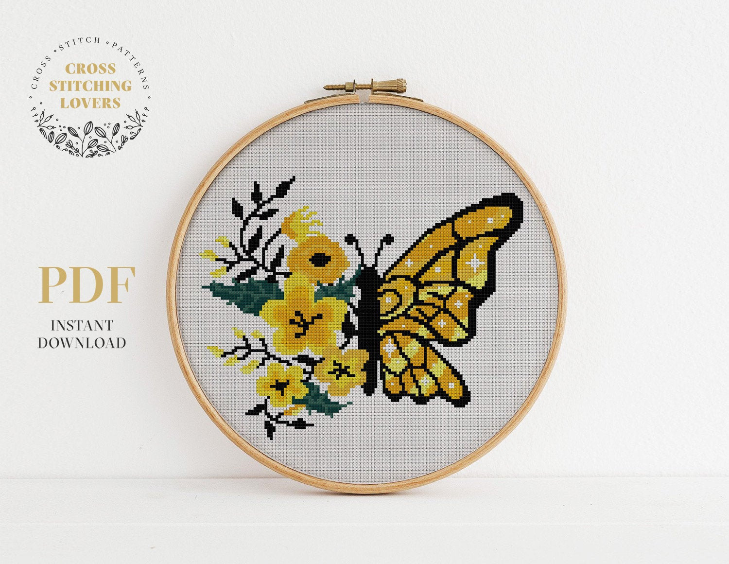 Butterfly - Cross stitch pattern