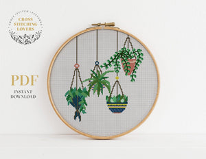 Plants - Cross stitch pattern