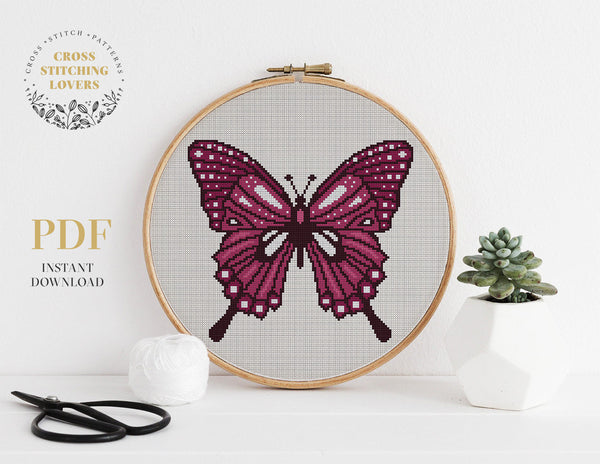 Butterfly - Cross stitch pattern