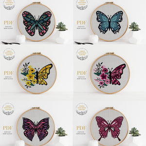 Butterfly Bundle - Cross stitch pattern