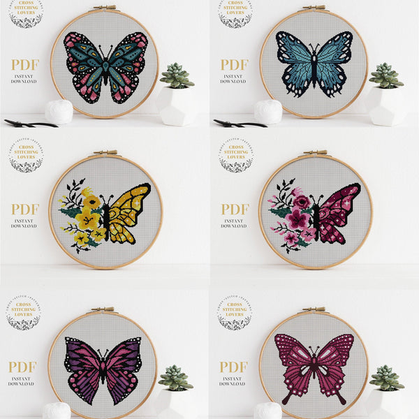 Butterfly Bundle - Cross stitch pattern