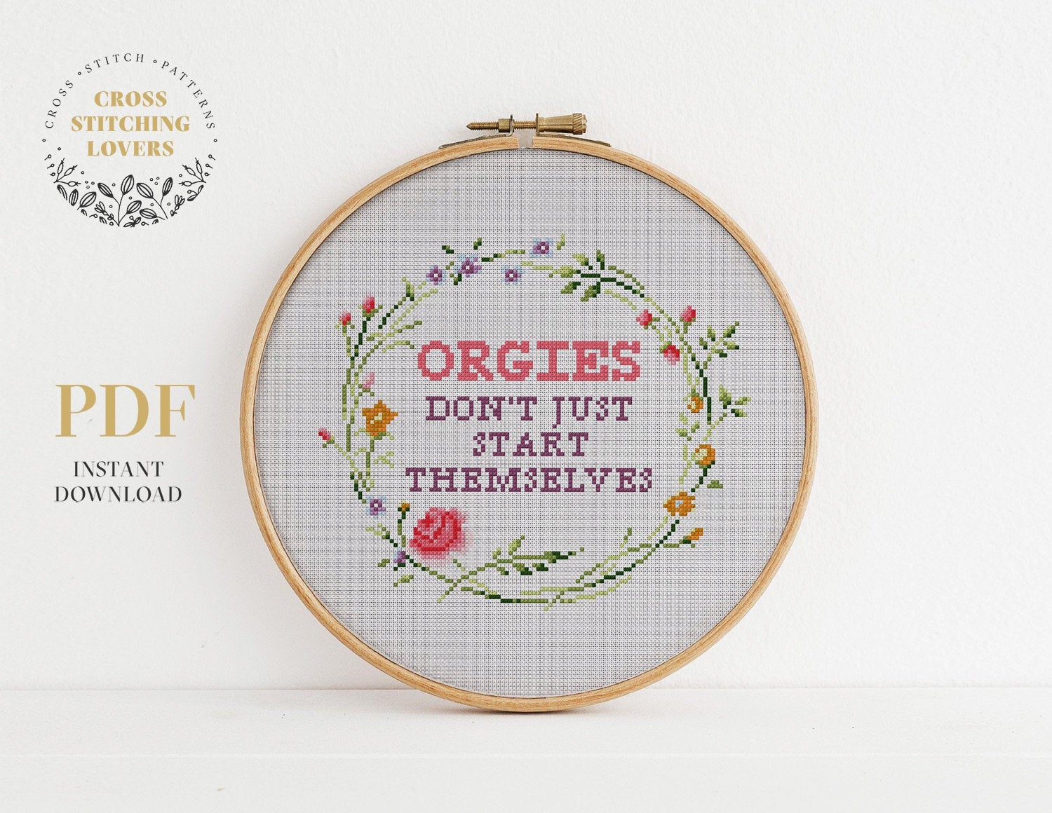 Funny Cross stitch pattern – Cross Stitching Lovers