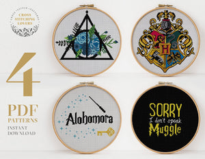 Harry Potter Bundle - Cross stitch pattern