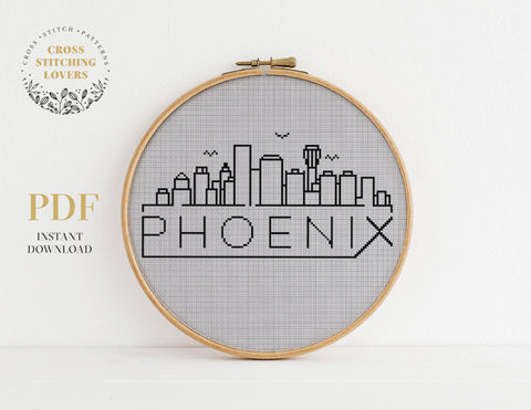 Phoenix - Cross stitch pattern