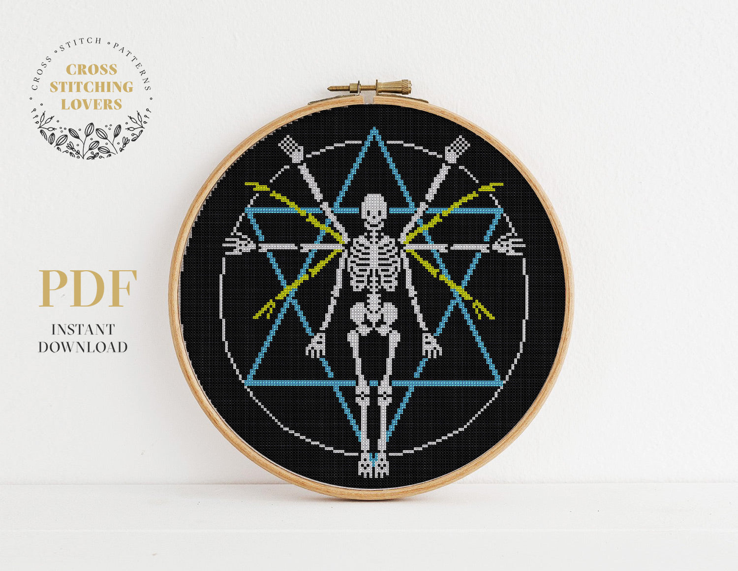 Skeleton - Cross stitch pattern – Cross Stitching Lovers skeleton-cross-stitch-pattern-cross-stitching-lovers