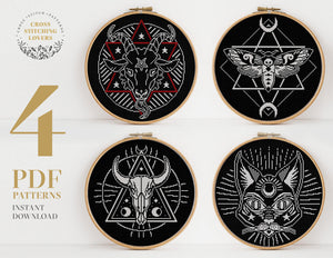 Gothic and Mystical - Cross stitch pattern