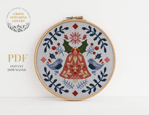 Christmas theme - Cross stitch pattern
