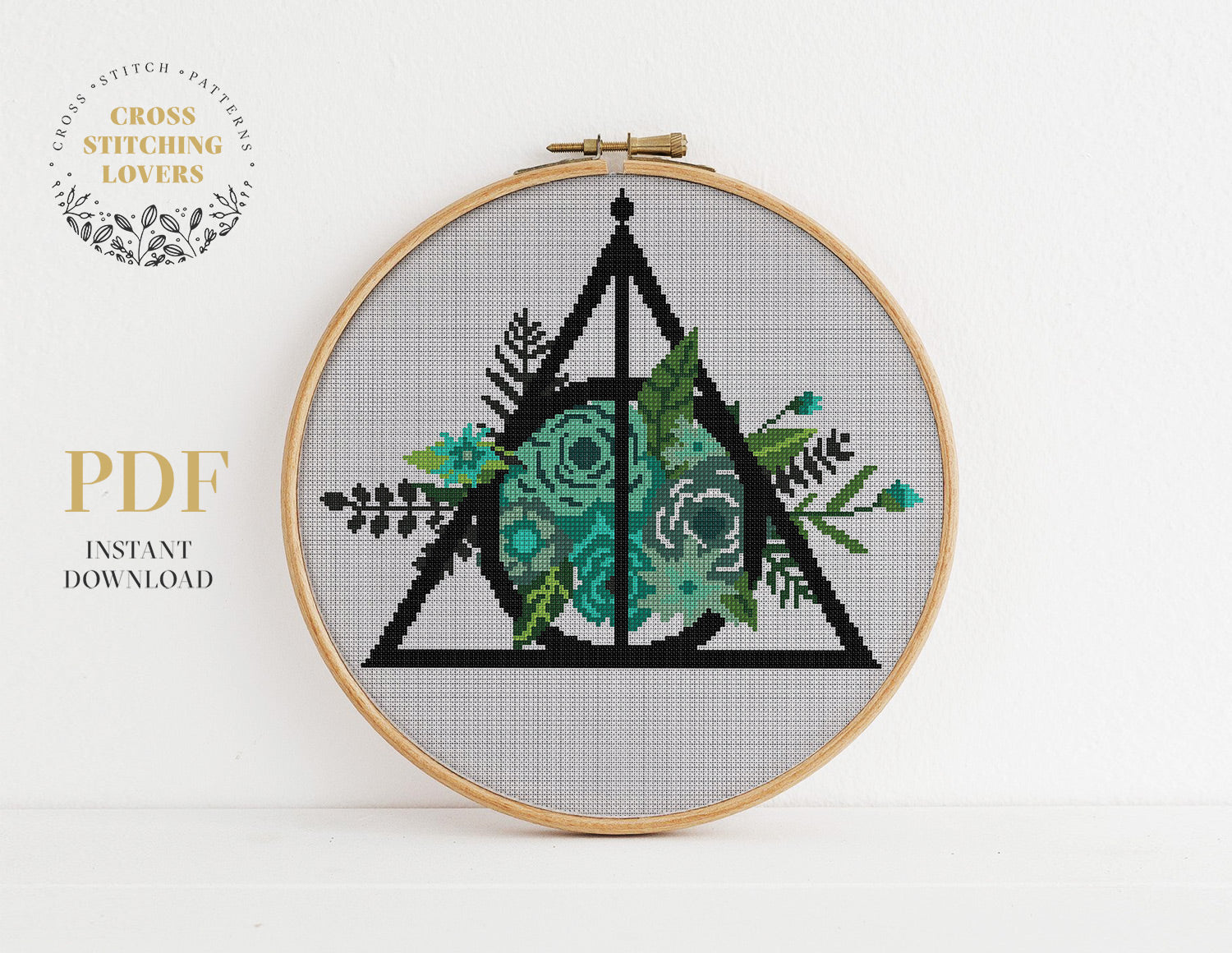 Wizard symbol - Cross stitch pattern