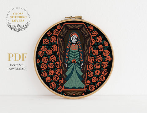 Death - Cross stitch pattern