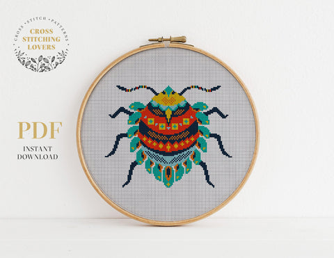 Mite - Cross stitch pattern